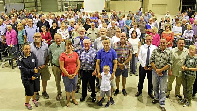 Close to 200 people attended a Granite Belt Community Association's meeting to discuss their report and all the financial implications of de-amalgamation. Picture: Matthew Purcell