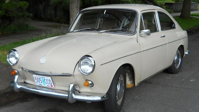 First car and a first home away from home, a VW Fastback like this one. Picture: Supplied.