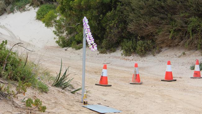 WA Fisheries Minister Peter Tinley met with the grieving family. Picture: Sarah Makse