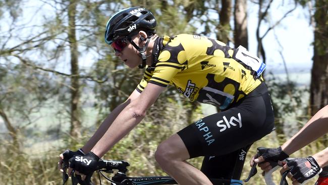 Chris Froome during stage 2.