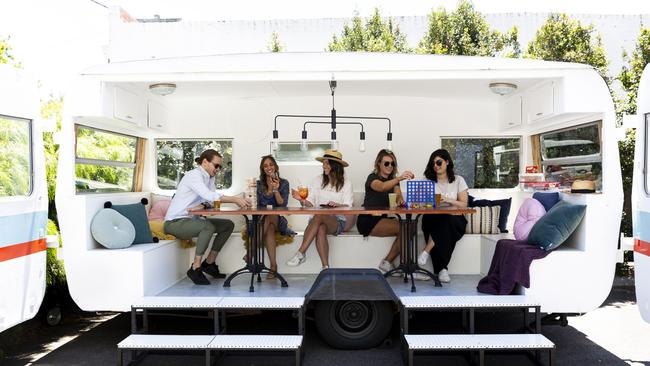 It’s games on the roof at Federation Square’s Summertime Social