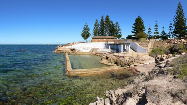 The Edithburgh tidal swimming pool on Yorke Peninsula. Picture: Grant Hugo