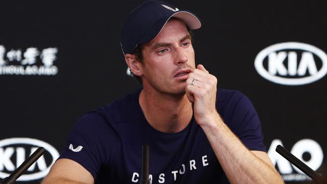 Andy Murray will retire from tennis after Wimbledon. Picture: AAP Images 