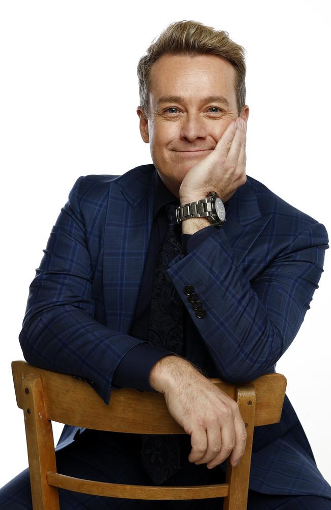 Deal or No Deal host Grant Denyer in Sydney. Picture: Richard Dobson