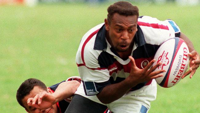 Barry Lea in action for Queensland.