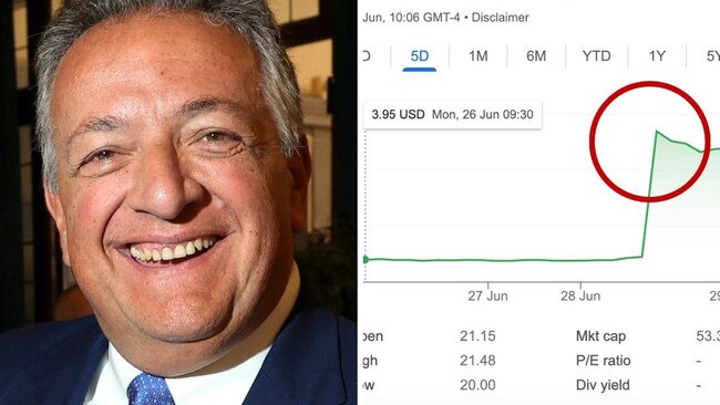 The billionaire behind Moderna is set to receive a 3000% gain after yet another rogue bet paid off. Picture: Supplied.