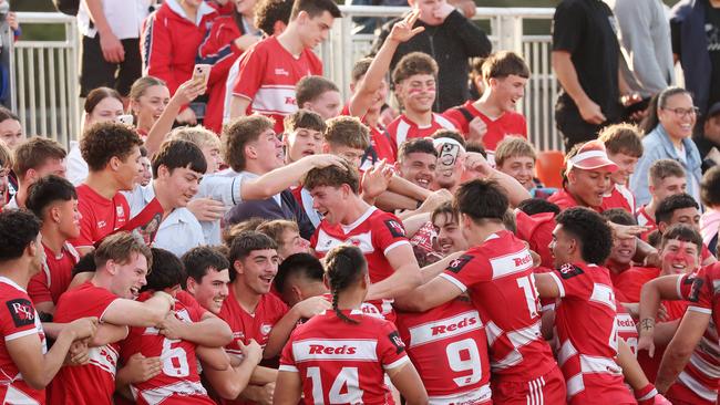 Langer Trophy Grand Final schoolboy league - Marsden SHS v PBC SHS, Stones Corner. Picture: Liam Kidston