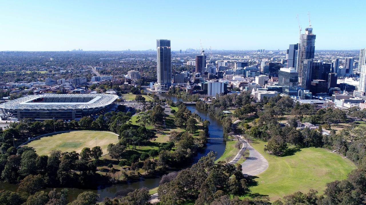 Parramatta is the second largest CBD in Sydney. Picture: NCA NewsWire/Damian Shaw