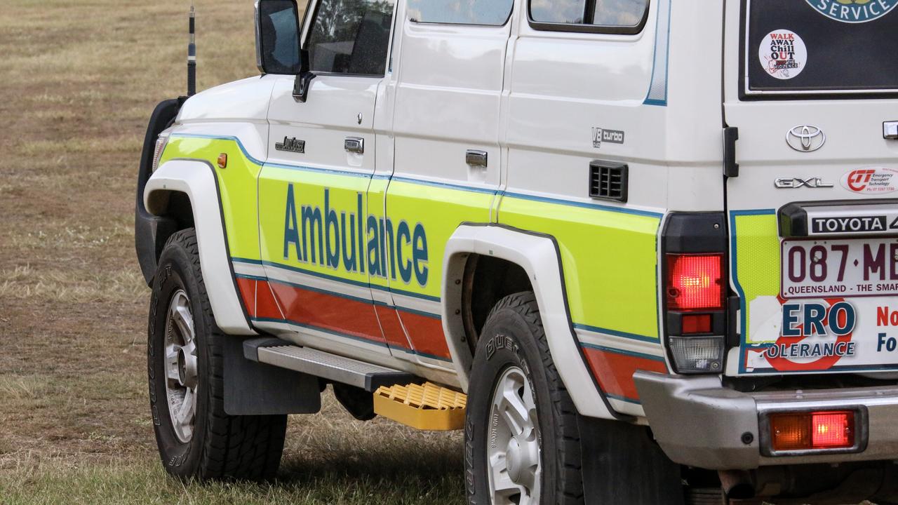 Two people have been taken to Toowoomba Hospital following a rollover. Picture: Dominic Elsome