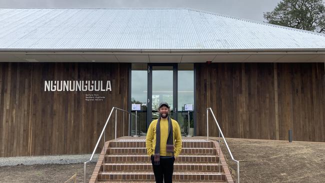 Artist Ben Quilty founded Ngununggula Regional Gallery in the Southern Highlands to ensure equitable access to art. Picture: Adelaide Lang