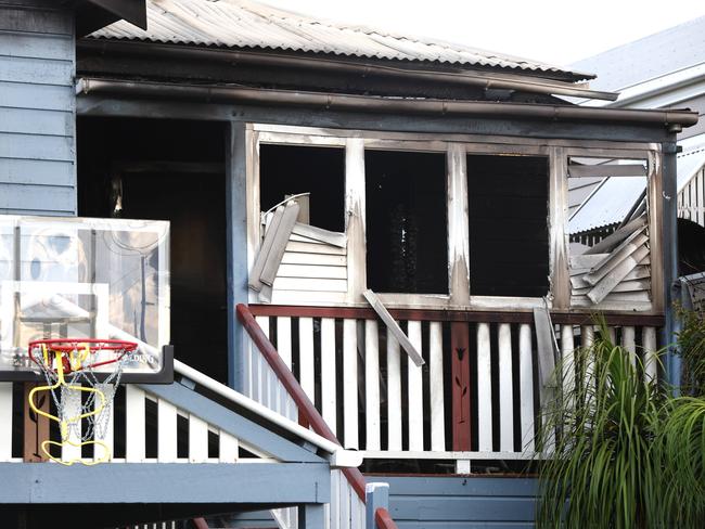 Family’s lucky escape after Brisbane home goes up in flames