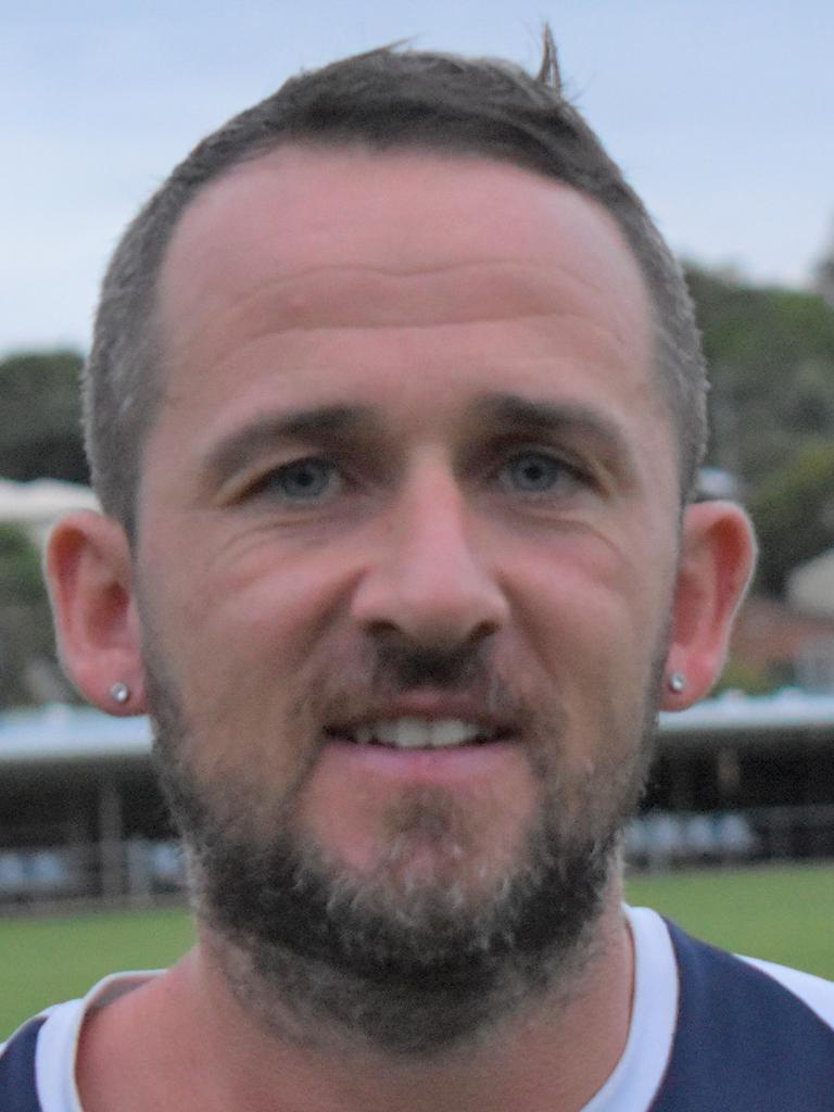 Gympie United Gladiators premier men - Kyle Nix, coach. Photo: Bec Singh