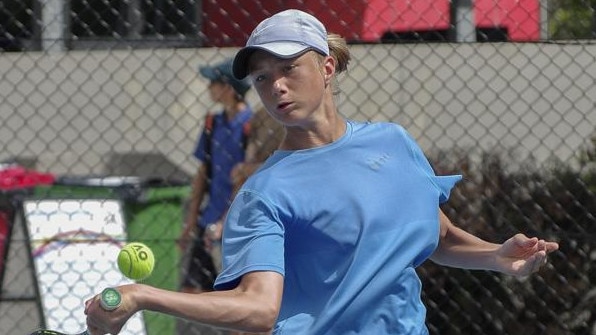 Gold Coast tennis junior Thomas Gadecki. Picture: GEOSNAPSHOT.COM