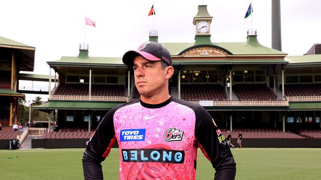 Sydney Sixers captain Moises Henriques has been cleared to play despite testing positive to Covid on Monday. Picture: Getty Images