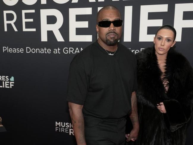 Kanye West and Bianca Censori leave Grammys after shocking on red carpet