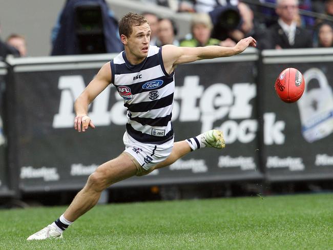 2011 Grand Final. Geelong v Collingwood. MCG. Joel Selwood