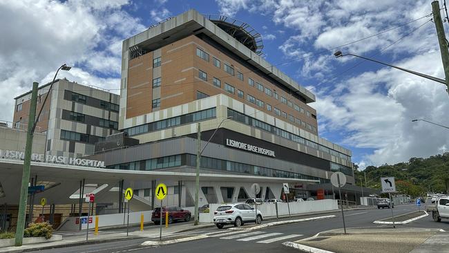 Lismore Base Hospital on Uralba St Lismore.