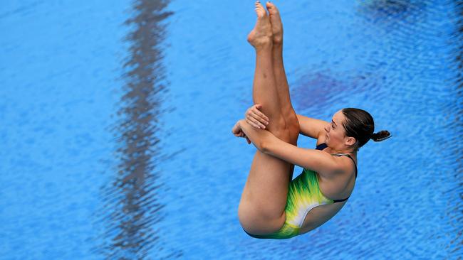 Georgia Sheehan of Australia at the Commonwealth Game