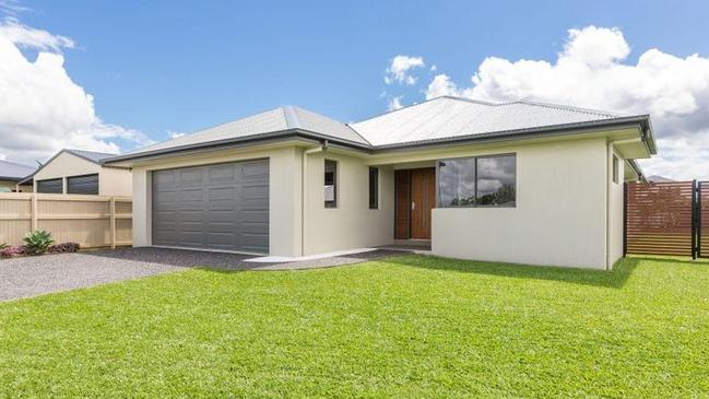 This modern three bedroom, two bathroom home at 16 Reid St, Innisfail Estate was listed at $450,000, spent 54 days on the market and sold for $410,000 – it rents for $430 per week. Picture: supplied