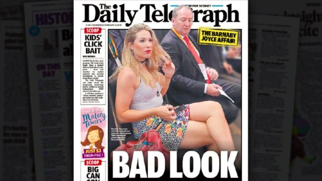 Today’s Daily Telegraph front page