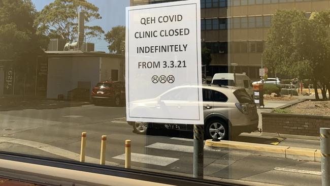 The QEH COVID clinic is closed indefinitely from 3 March 2021.