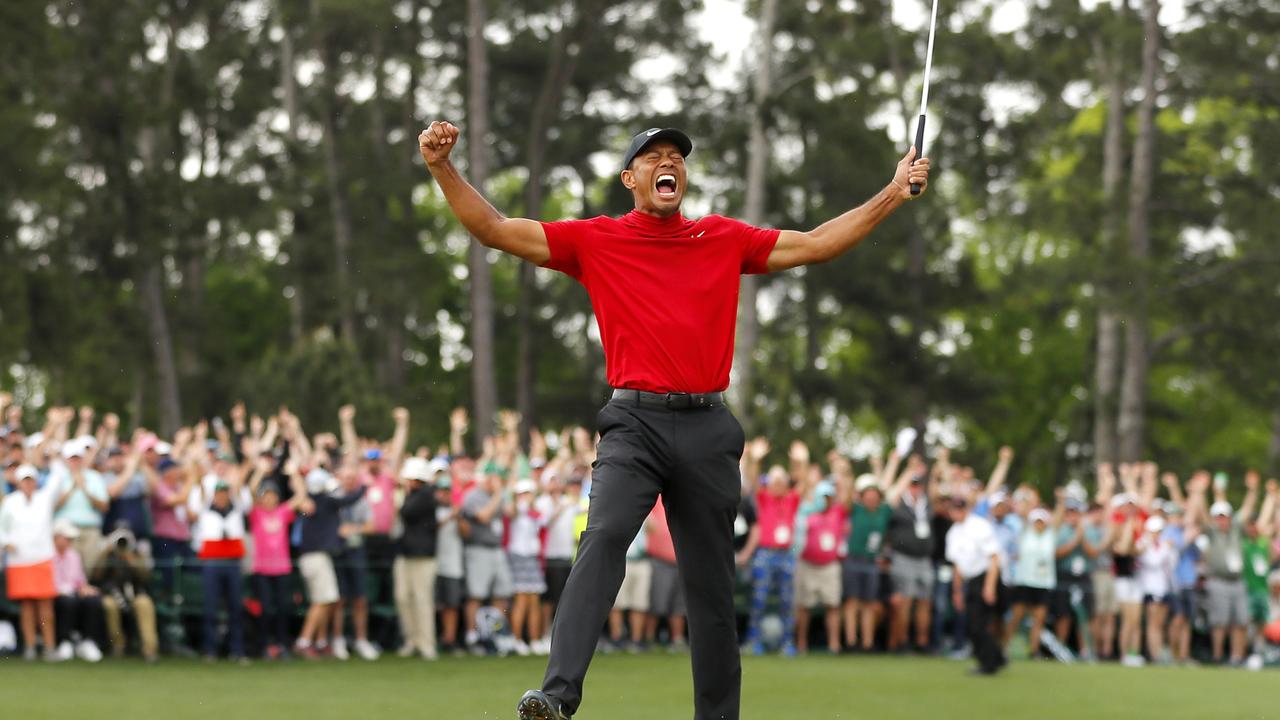 Tiger Woods memenangkan Masters 2019.  Gambar: Kevin C. Cox/Getty Images