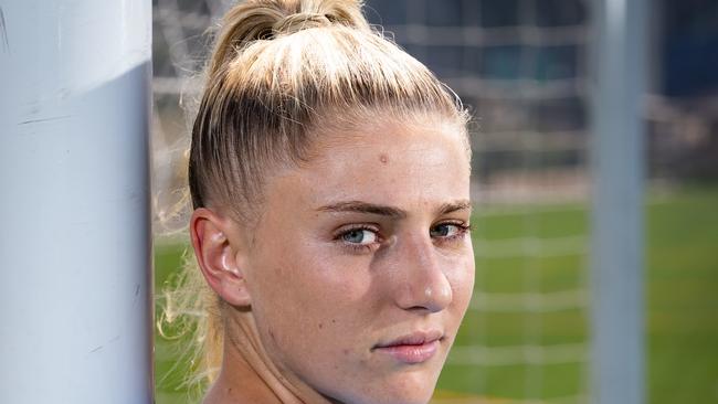 Young Sydney FC player Remy Siemsen ahead of the W-League semi-finals.