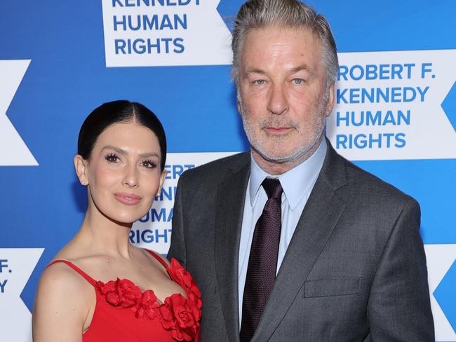 Alec Baldwin and his wife Hilaria, pictured at a previous event in New York. Picture: Mike Coppola/Getty Images