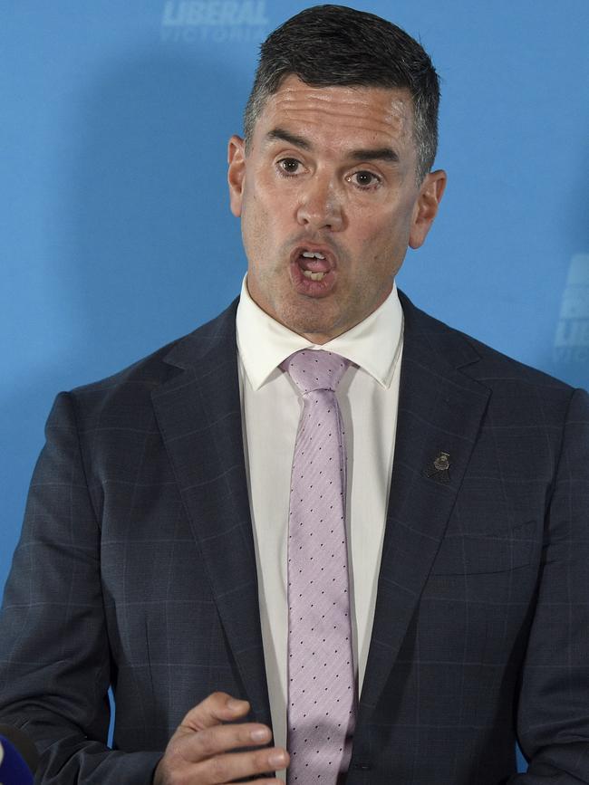 Victorian Opposition Leader Brad Battin. Picture: NewsWire / Andrew Henshaw