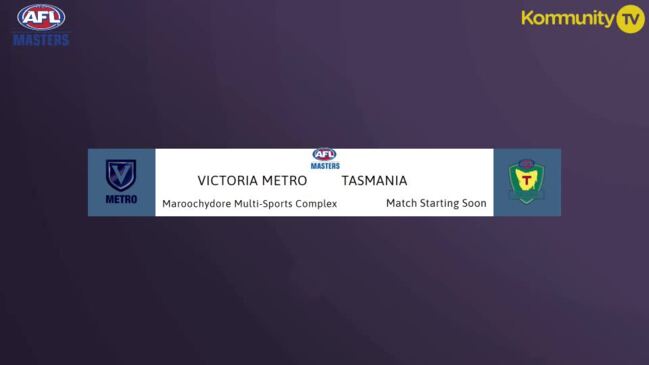 Replay: AFL Masters National Carnival - Vic Metro v TAS (Men 45s Div 1)