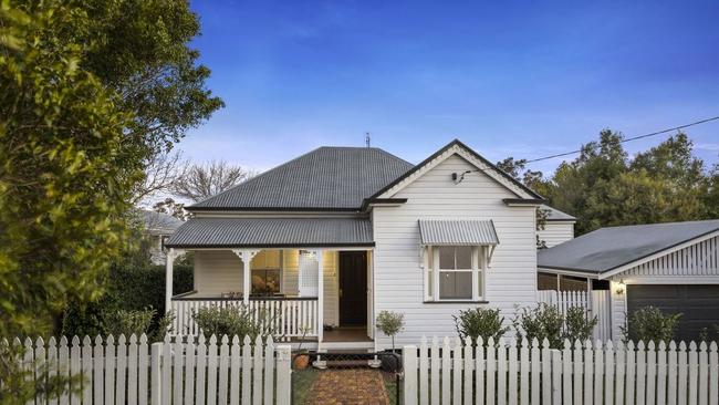 12 Barry St, Mount Lofty, is for sale.