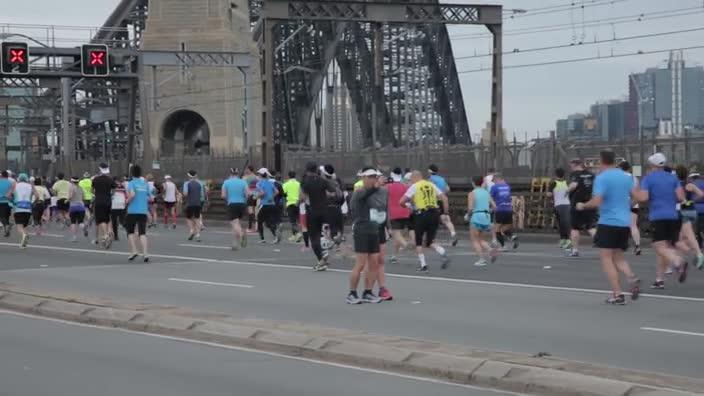 Runners hit the track for the Blackmore's Sydney Running Festival