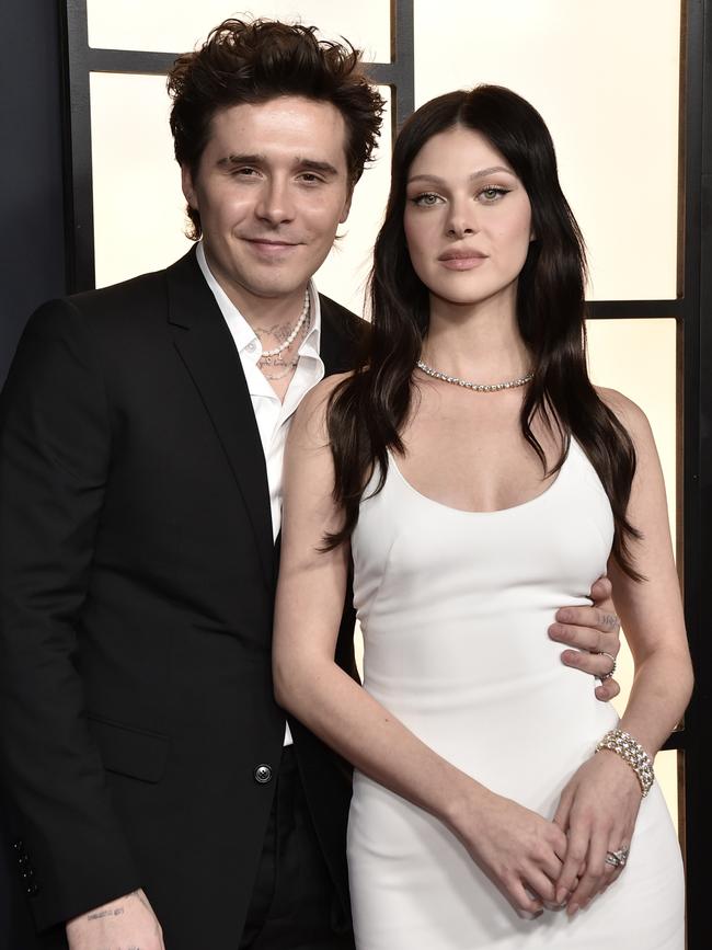 Brooklyn Beckham and Nicola Peltz are reportedly fed up with his parents. Picture: Rodin Eckenroth/Getty Images
