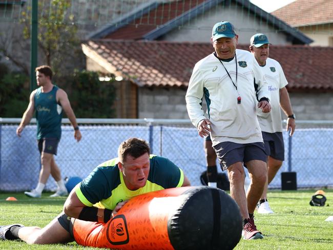 The Wallabies not making it out of the group stages would be a disaster. Picture: Getty Images