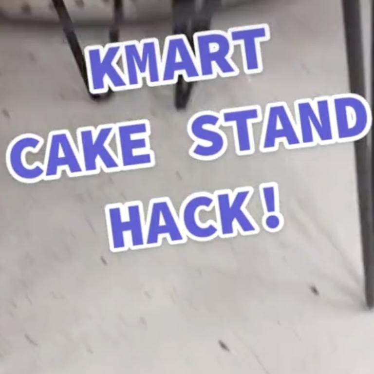 Kmart cake stand hack goes viral on TikTok news