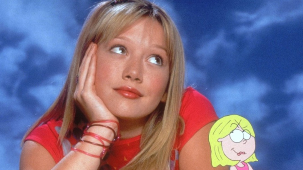 Cartoon Lizzie was her permanent sidekick.