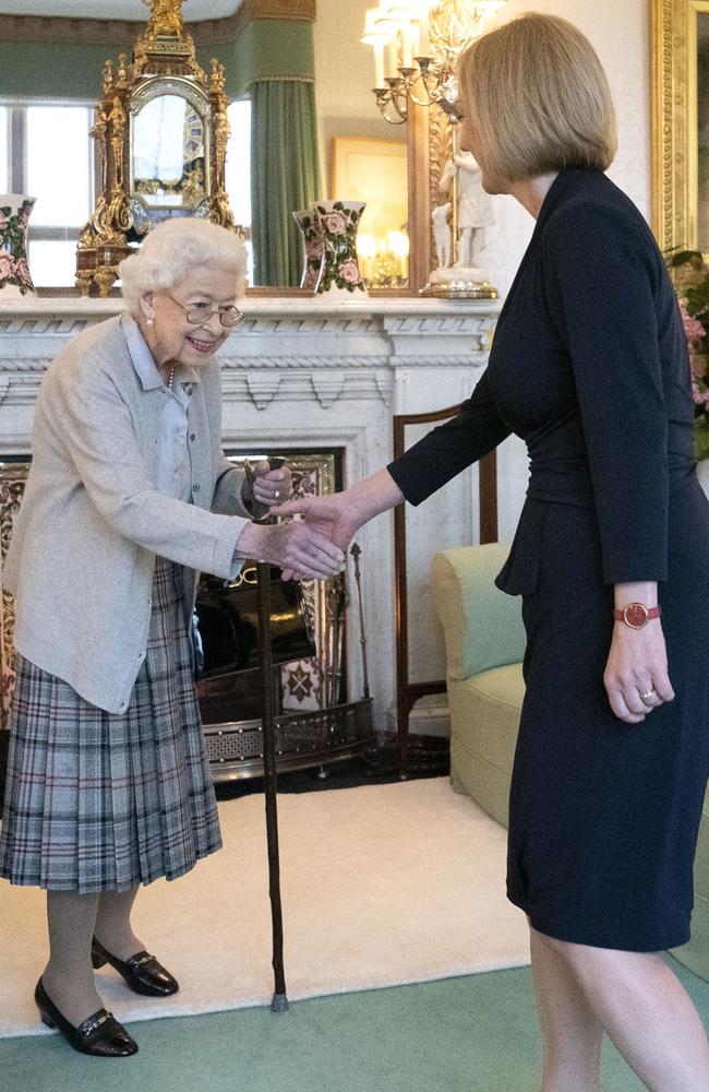 Liz Truss was the last in a long line of Prime Ministers to meet the Queen. Picture: Getty