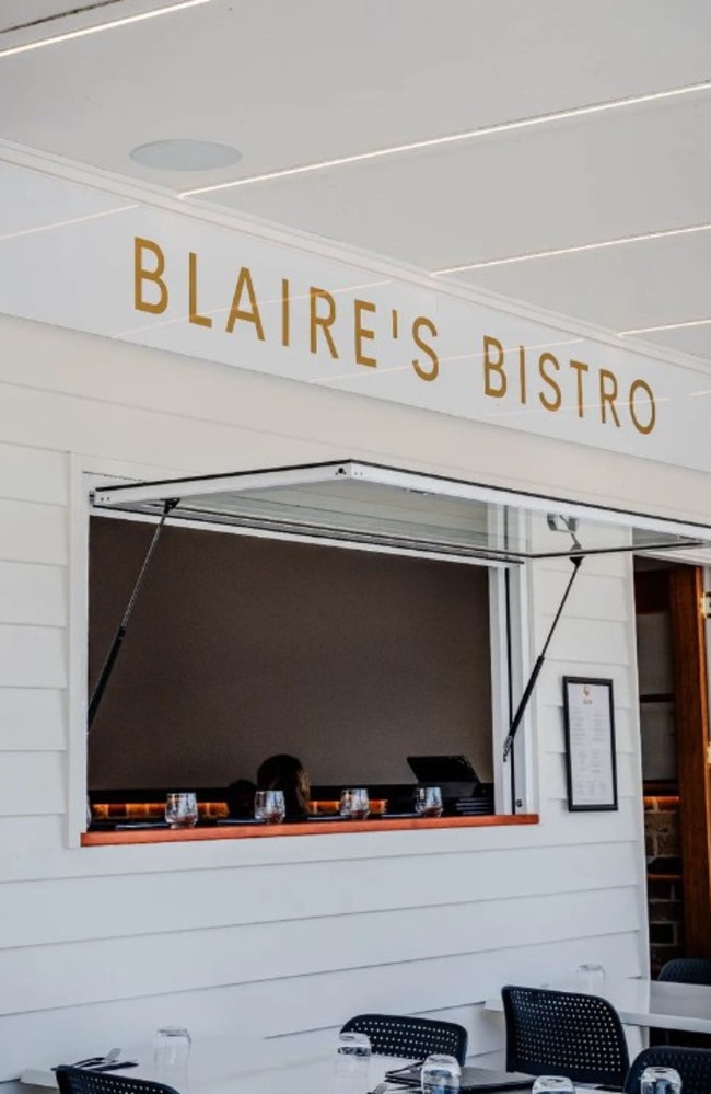 Burleigh Heads’ Blaire’s Bistro to close after revamp due to light rail construction. Photo: Instagram