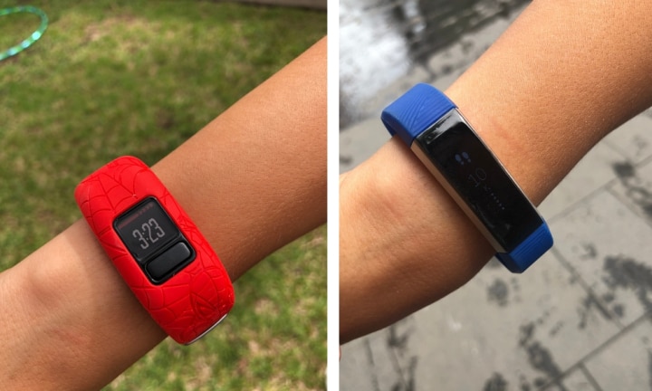 Fitbit Ace Garmin Vivofit Jr 2 review Which fitness tracker is