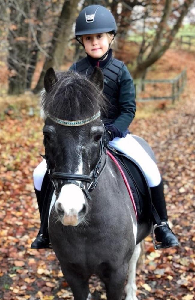 Princess Josephine shows her love for horseriding. Picture: H.K.H. Kronprinsessen