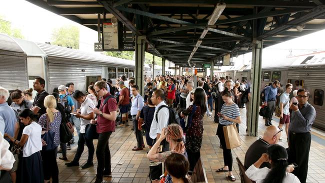 Central Railway Station today. Picture: Jonathan Ng