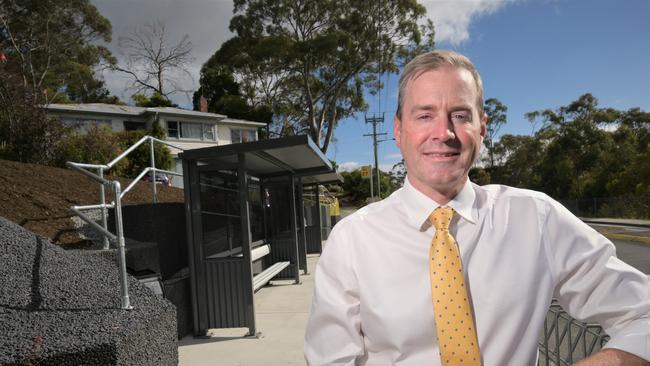 Infrastructure minister Michael Ferguson. Picture: Kenji Sato