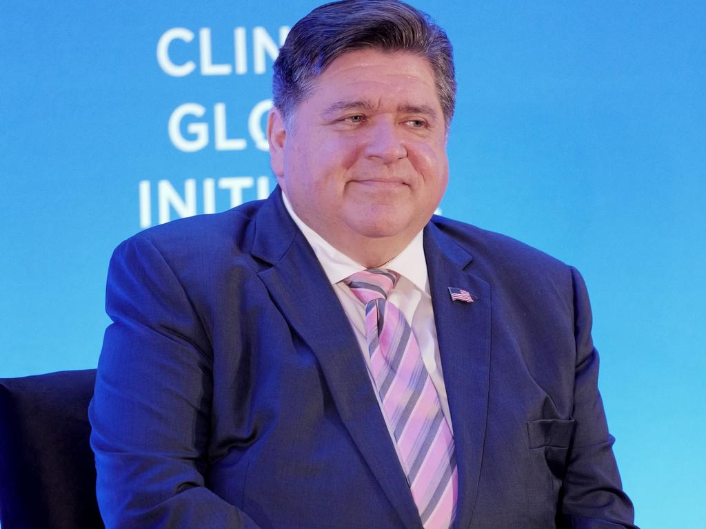 The Pritzkers are one of America’s richest families. Illinois Governor J. B. Pritzker. Picture: Getty