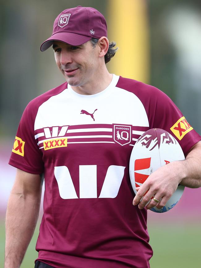 Coach Billy Slater has had a tough week in charge. (Photo by Chris Hyde/Getty Images)