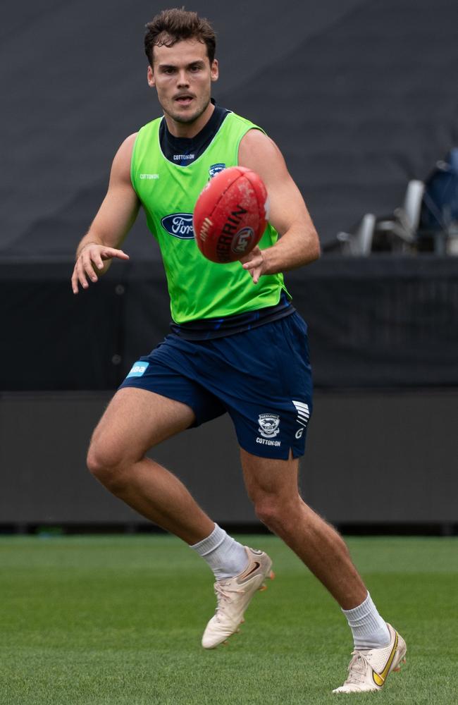 Jack Bowes will be a chance to take on Selwood’s role in 2023. Picture: Cats Media