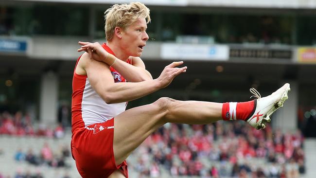 Is it time for the Giants to tag Isaac Heeney? Picture: Michael Klein