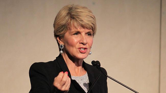 Former Foreign Minister Julie Bishop gave  the keynote address at the launch of the Meridian 180 ideas and innovation forum at UNSW.