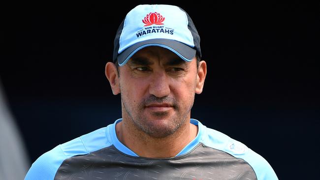 Daryl Gibson unloaded on his Waratahs. Picture: AAP