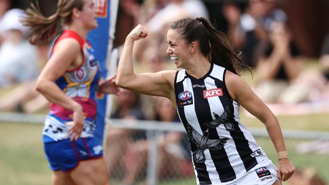 Collingwood star Chloe Molloy says AFLW players want recognition for their work.