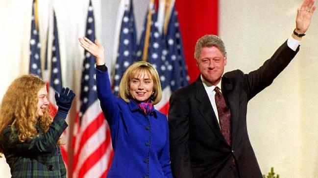 Bill and Hillary Clinton. Picture: AFP